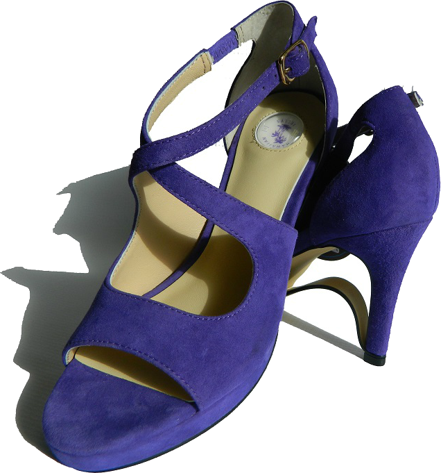 NEW! Ultra-Comfort High Heels with Stabilization”- Amethyst Purple
