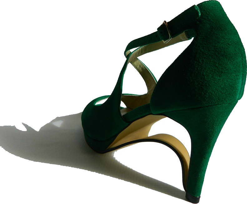 Women Green Heels
