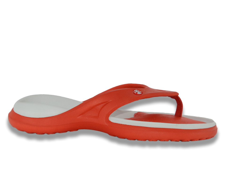 Crocs Crocband Flip - Orange/White